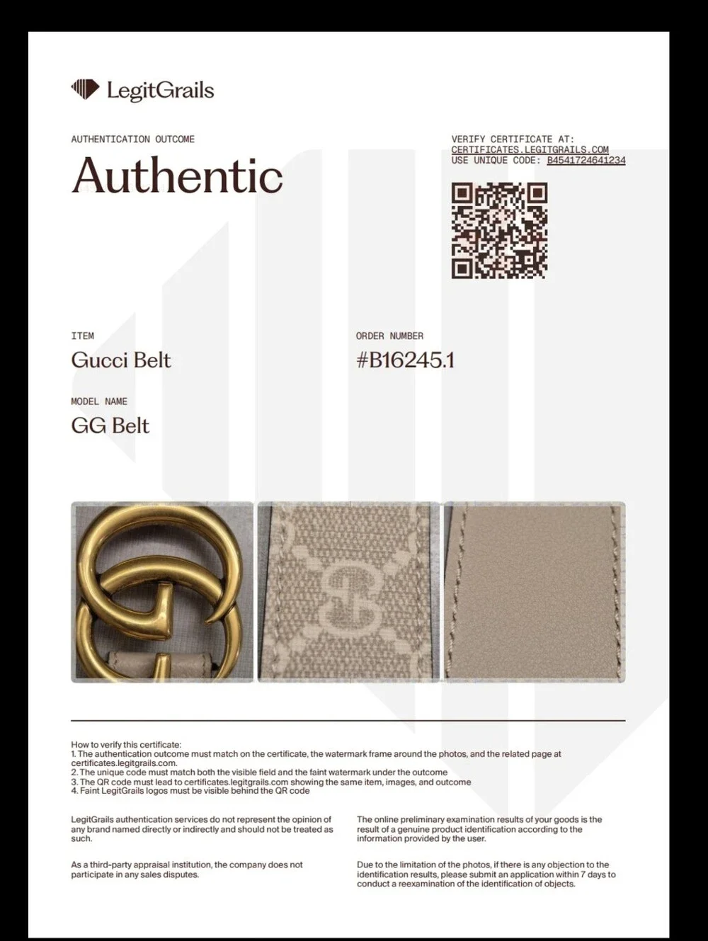 GG Marmont Thin GG Supreme Canvas & Leather Belt